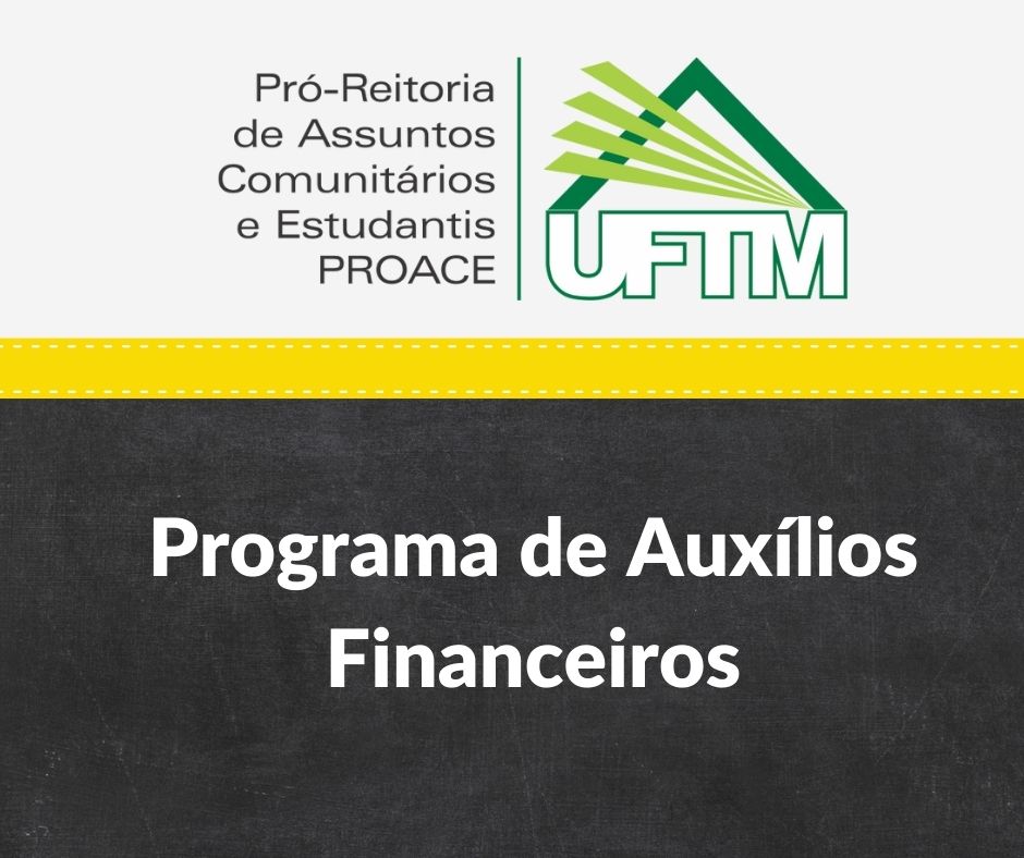Programa de Auxílios Financeiros