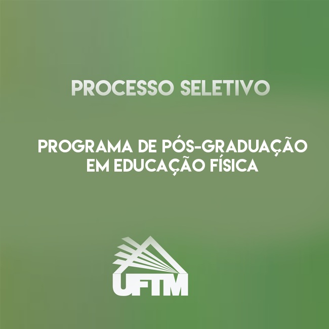 Programa de Pós-Graduação em Educação Física